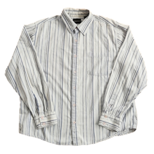 No Boundaries Blue Striped Button-Up Shirt